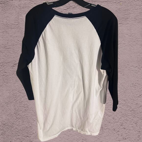 "Live Fast & Eat Trash" Raccoon - XL Graphic Baseball Tee by Hippie Runner - Picture 8 of 8